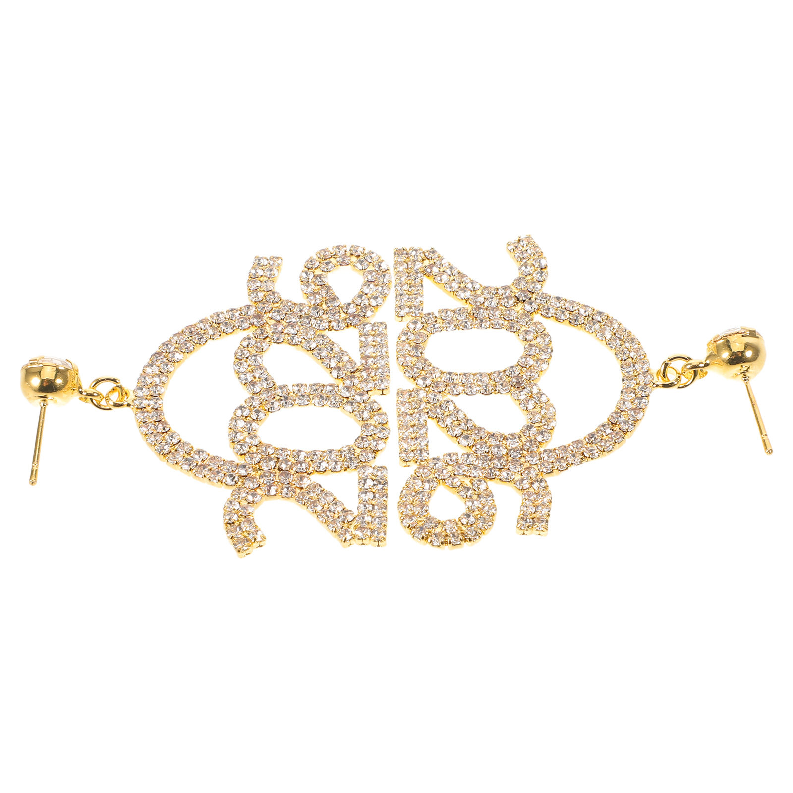 Eve Jewelry & Watches Distribuidor Oficial Rolex - 2Pcs 2026 Rhinestone Dangle Drop Earrings