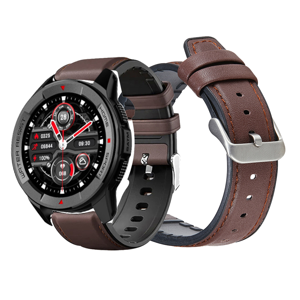 A1 Watches & Jewelry New York Photos - Leather Watchband 22mm For Xiaomi Mi