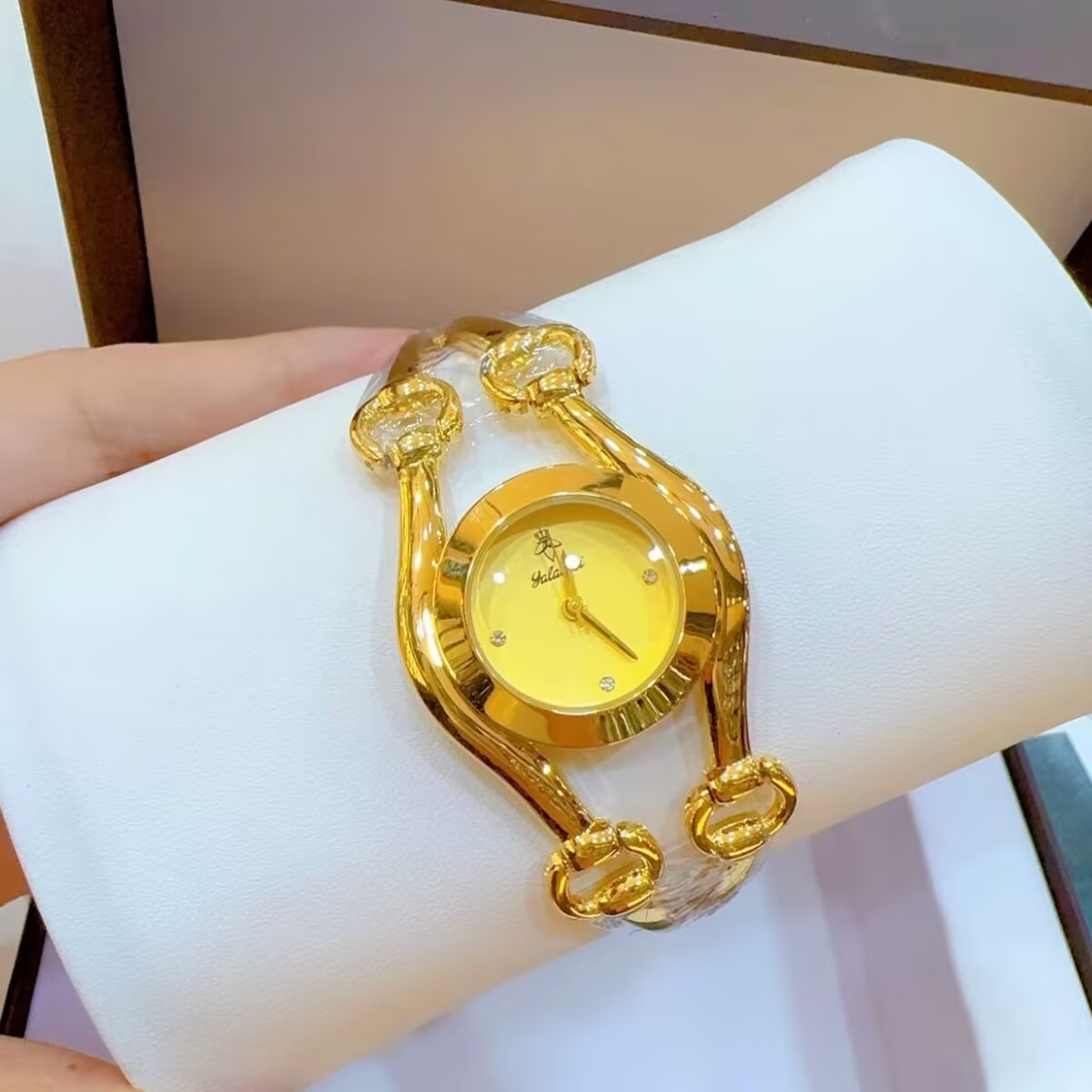 New French Dubai 24K Gold Plat - Jewelry Watches Gold recension och pris