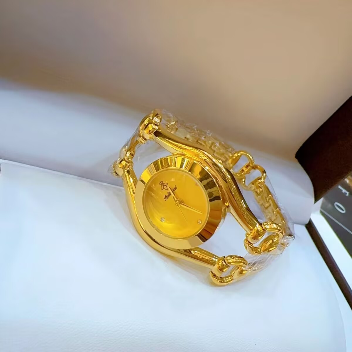 New French Dubai 24K Gold Plat - Jewelry Watches Gold recension och pris