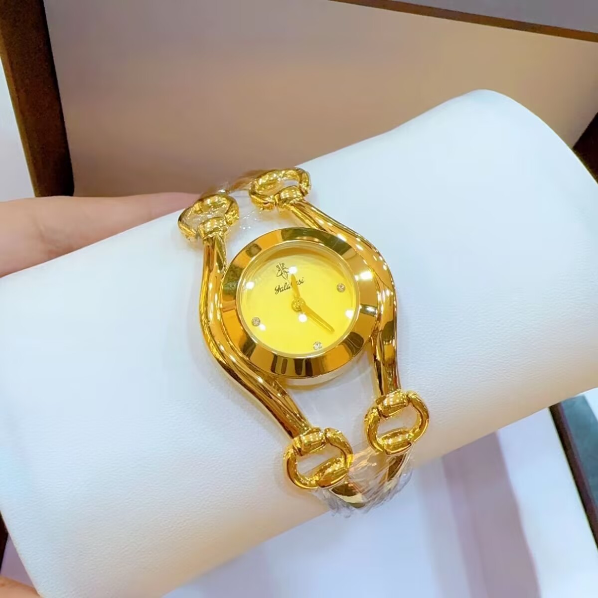 New French Dubai 24K Gold Plat - Jewelry Watches Gold recension och pris