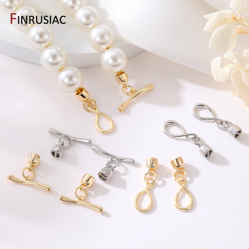 14K Gold Plated Infinity Symbo - Pearl Necklace recension och pris