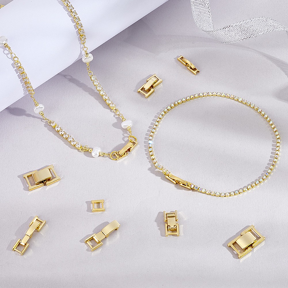 6 Style Brass Watch Band Clasp - Jewelry Watches Gold recension och pris