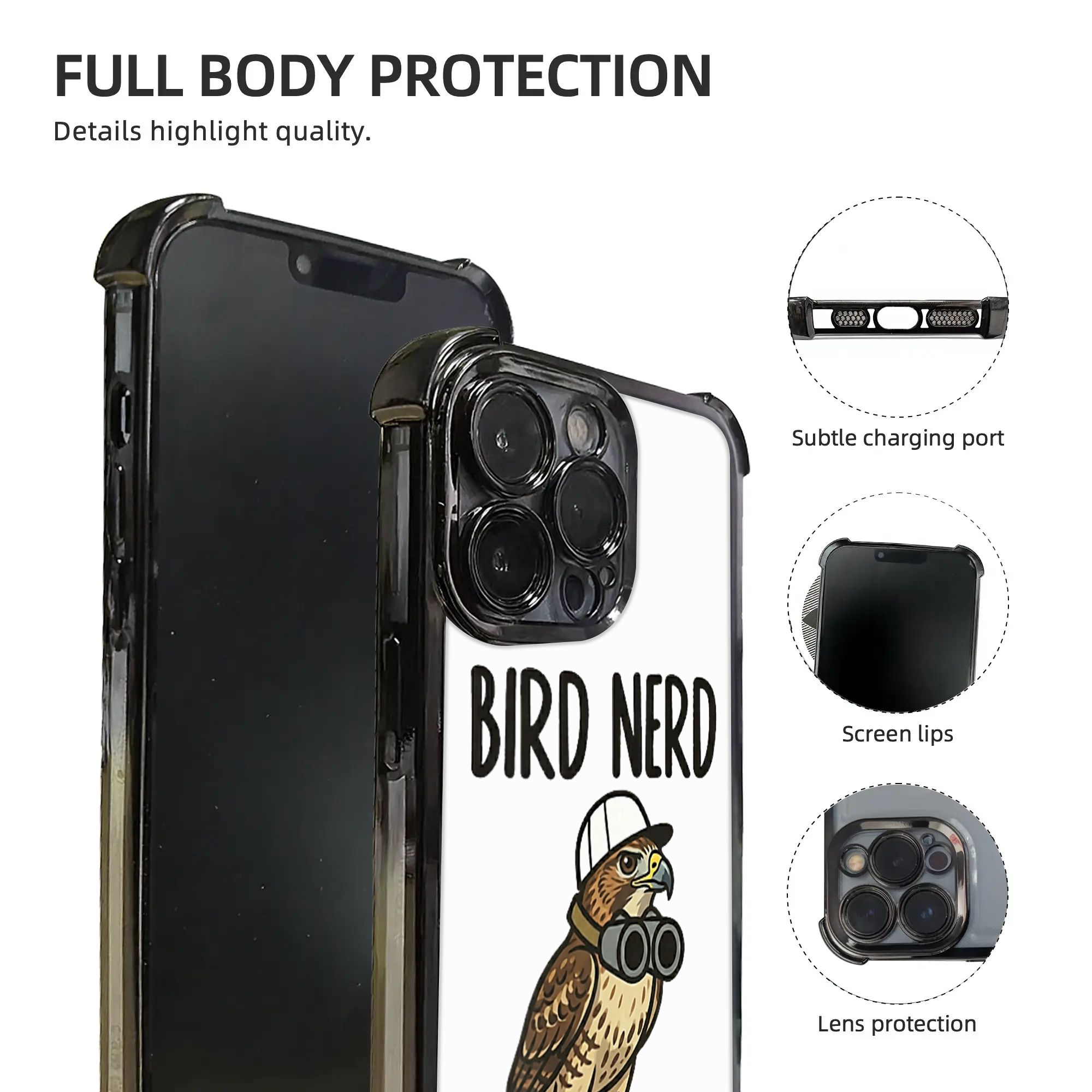 Funny Bird Nerd Watching Red T - Watches & Jewelry Tsukiu recension och pris