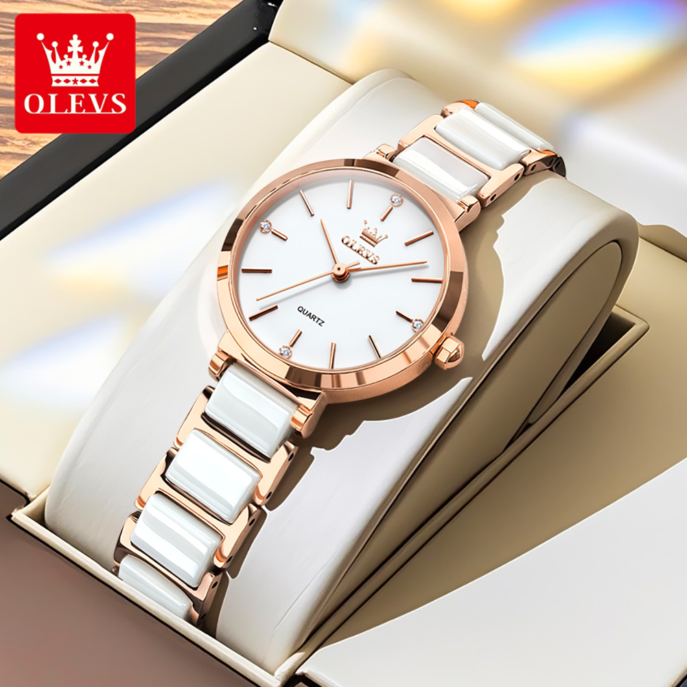OLEVS Women Watch 5877 Luxury  - Jewelry And Watches recension och pris
