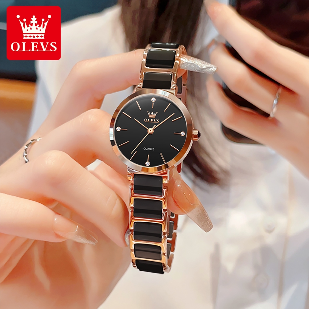 OLEVS Women Watch 5877 Luxury  - Jewelry And Watches recension och pris