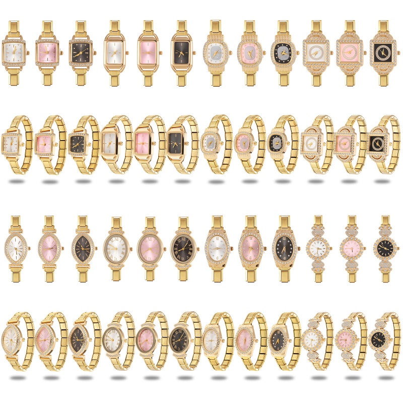 Shiny Zircon Square Luxury Wat - Jewelry Making Watches recension och pris