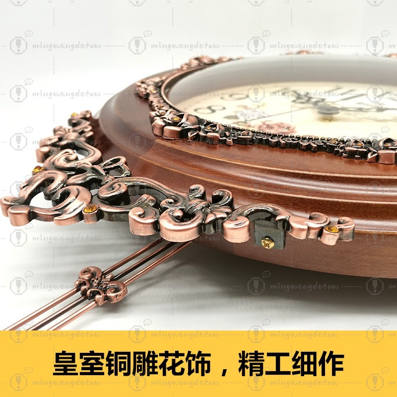 European Retro Iron & Wooden W - Watches & Jewelry Tsukiu recension och pris