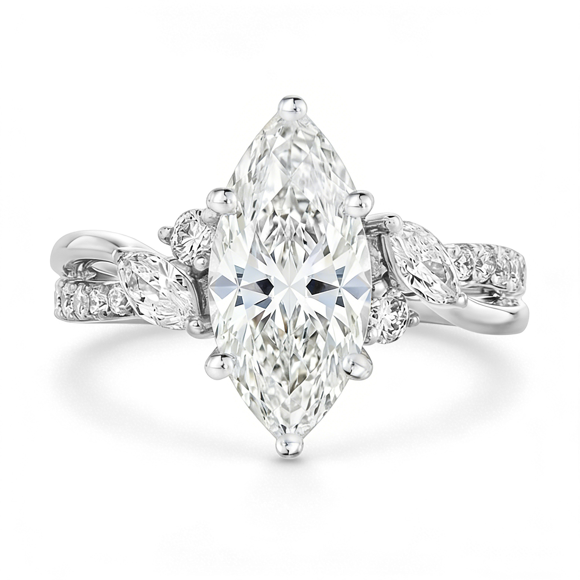 MUSHAN Custom Jewelry 925 Ster - Moissanite Ring recension och pris