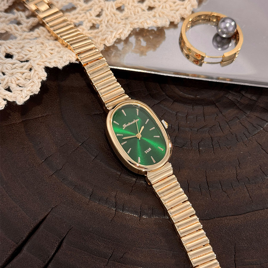 New Golden Retro Fashion Ladie - Jewelry Watches Gold recension och pris