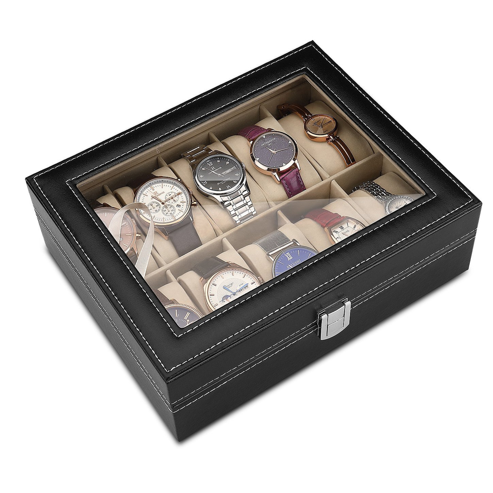10-bit PU Leather Gray flannel - Best Jewelry Watches For Women recension och pris