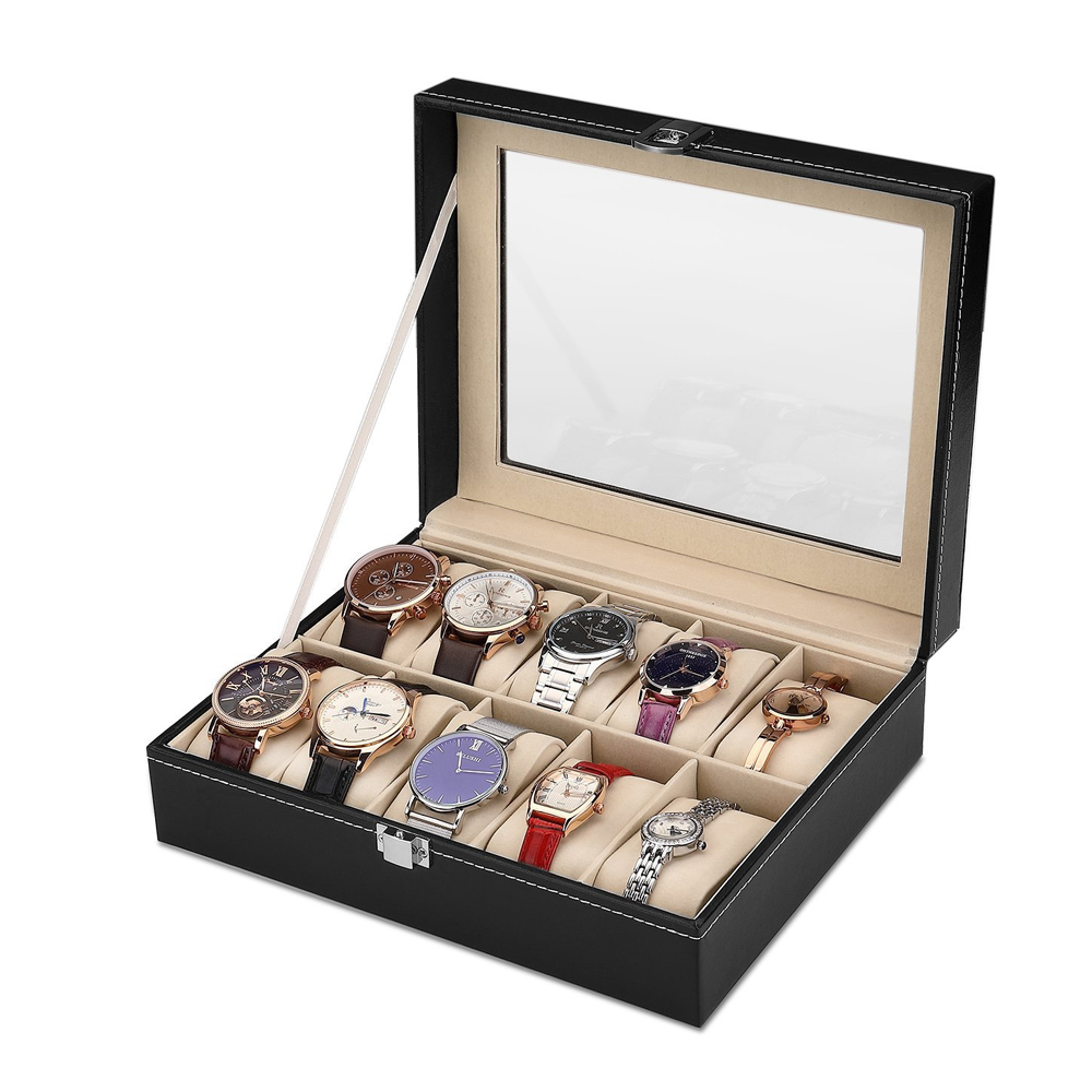 10-bit PU Leather Gray flannel - Best Jewelry Watches For Women recension och pris