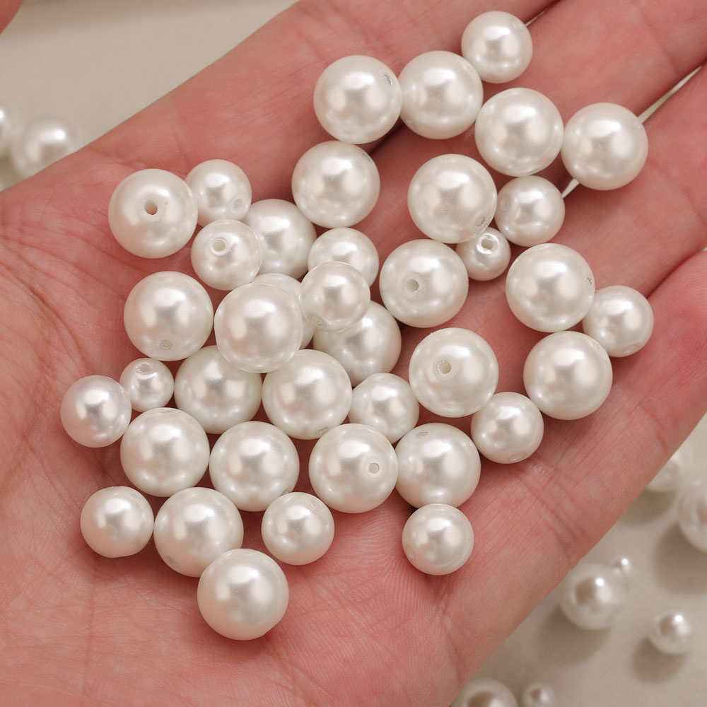 100pcs 4/6/8/10mm High Quality - Pearl Necklace recension och pris