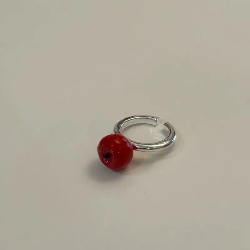 Korean Trendy Red Apple Geomet - Eve Jewelry & Watches Distribuidor Oficial Rolex recension och pris