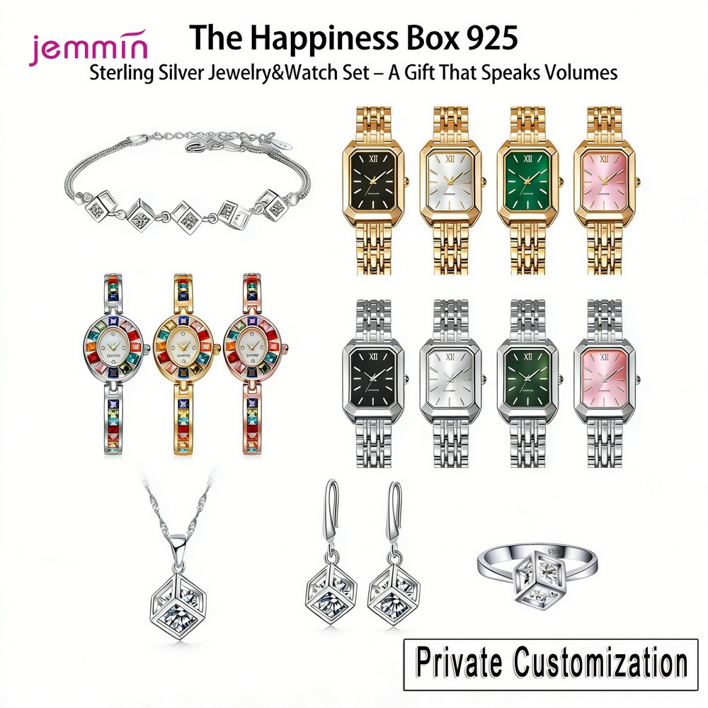 Luxury 925 Sterling Silver Geo - Best Jewelry Watches For Women recension och pris