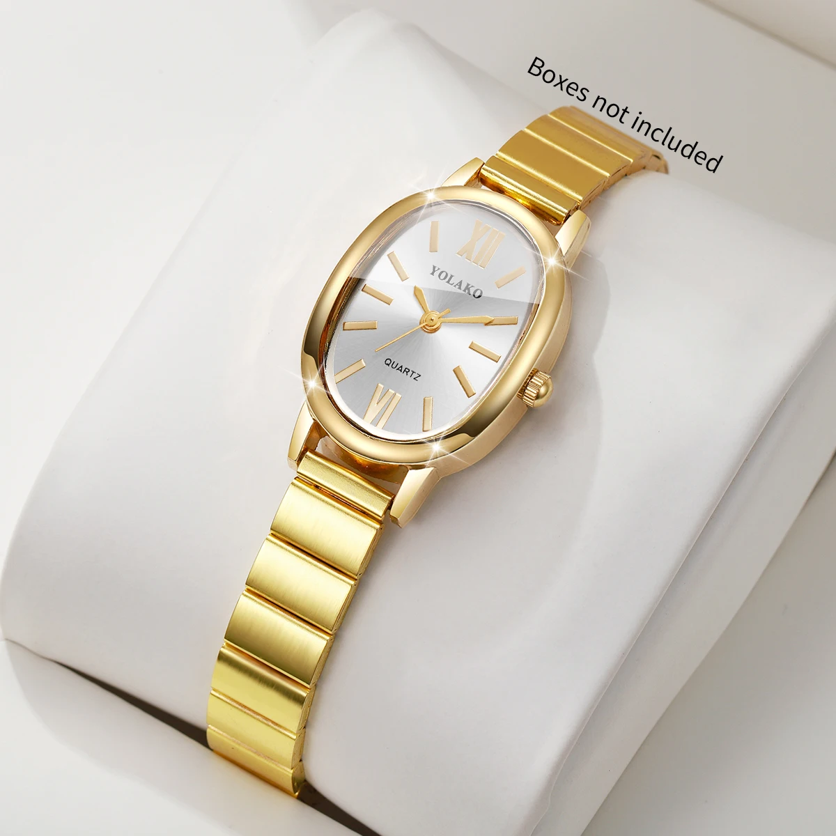 Fashion Irregular Dial Women Q - Jewelry Watches Gold recension och pris