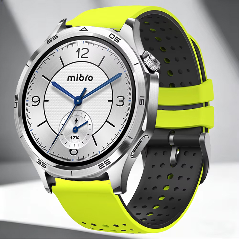 22mm TwoTone Silicone Band For - A1 Watches & Jewelry New York Photos recension och pris