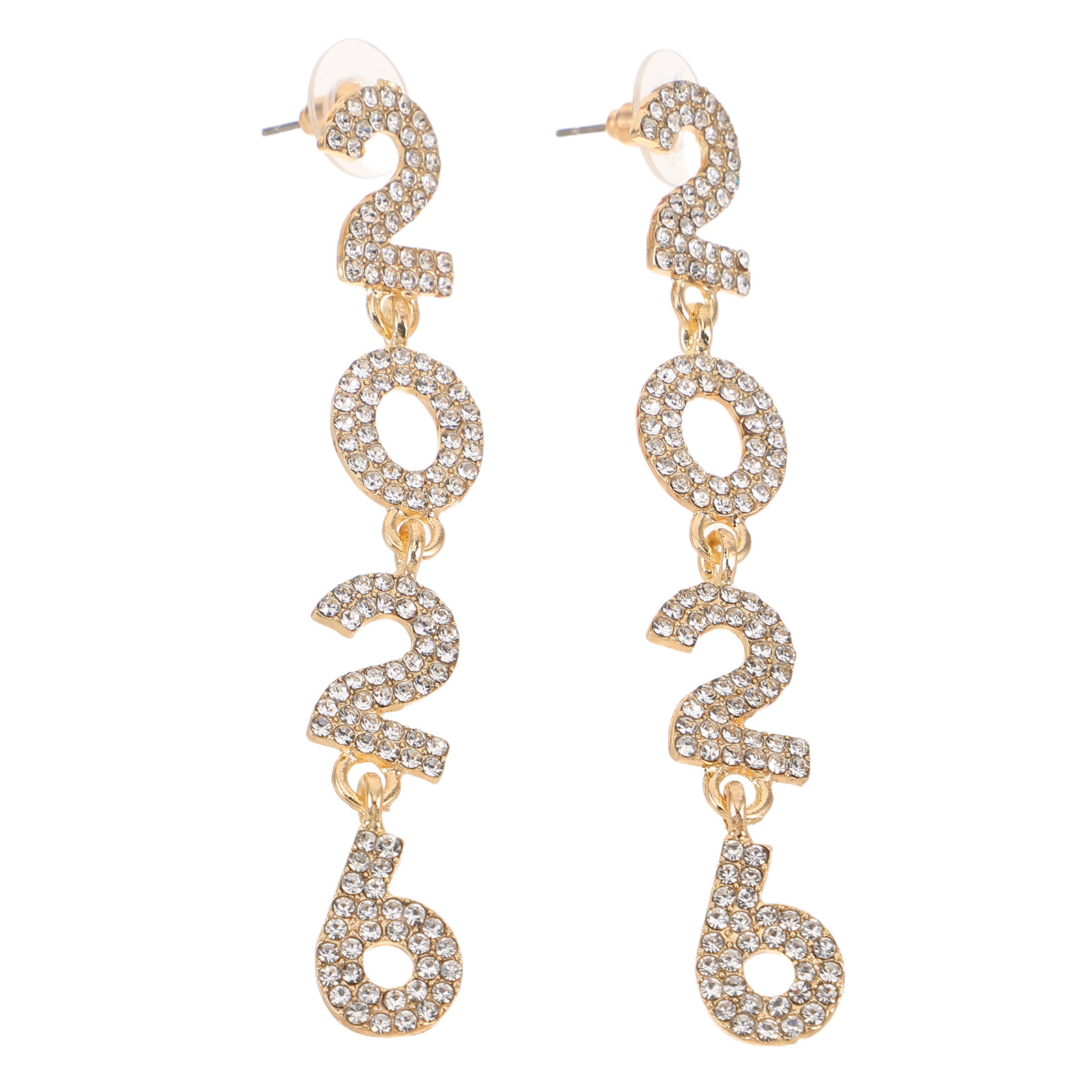 1Pair 2026 Year Dangle Earring - Eve Jewelry & Watches Distribuidor Oficial Rolex recension och pris