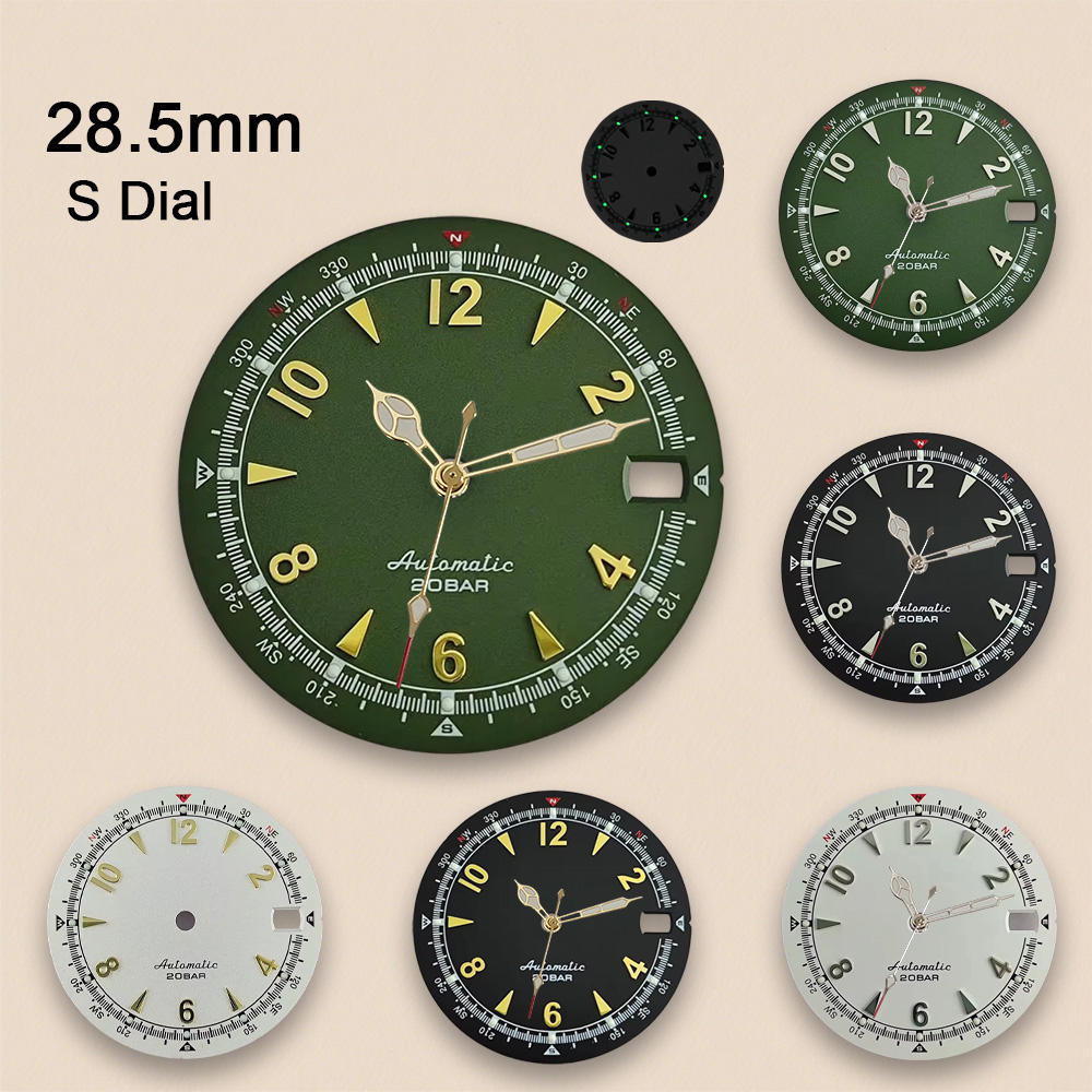 Nh35 Dial S Logo 28.5mm Retro  - Seiko Watch 5 Sports recension och pris