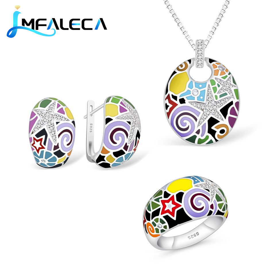 LMFALECA Women 925 Sterling Je - Birthstone Ring Set recension och pris