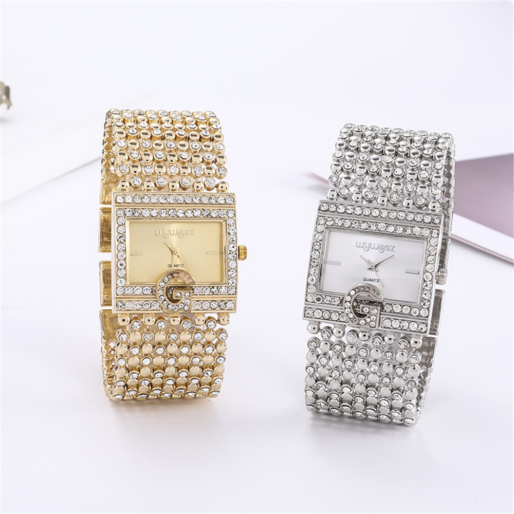 Simple Square Gold Watches Wom - Jewelry Watches Gold recension och pris