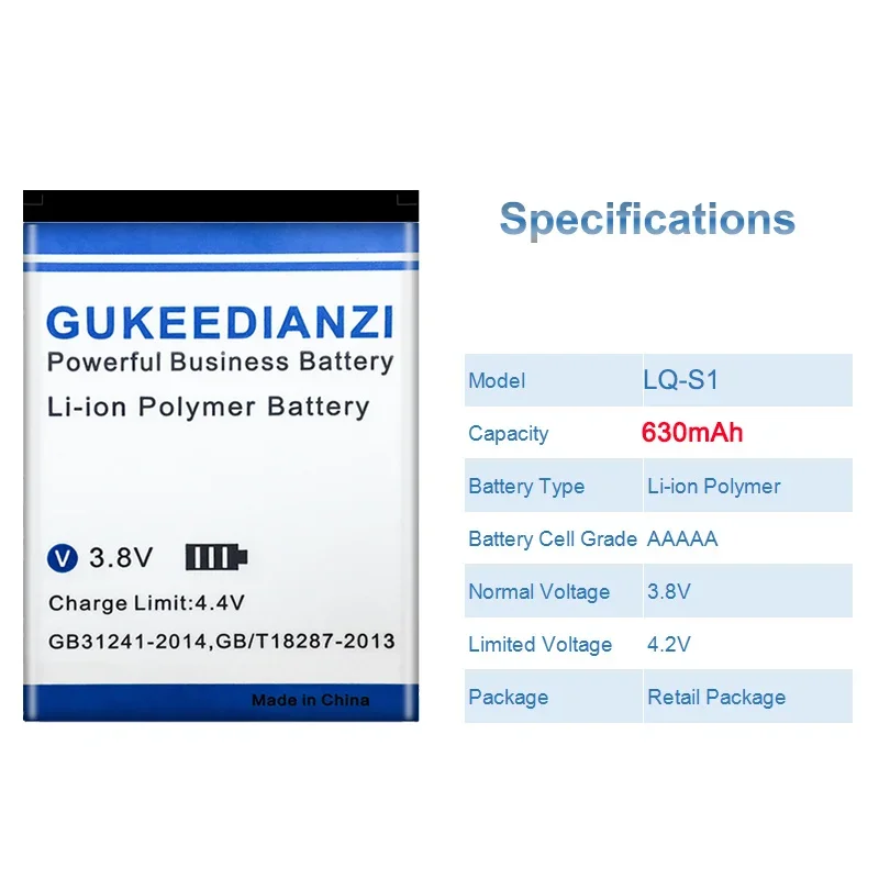 630mAh LQ-S1 Watch Battery For - A1 Watches & Jewelry New York Photos recension och pris