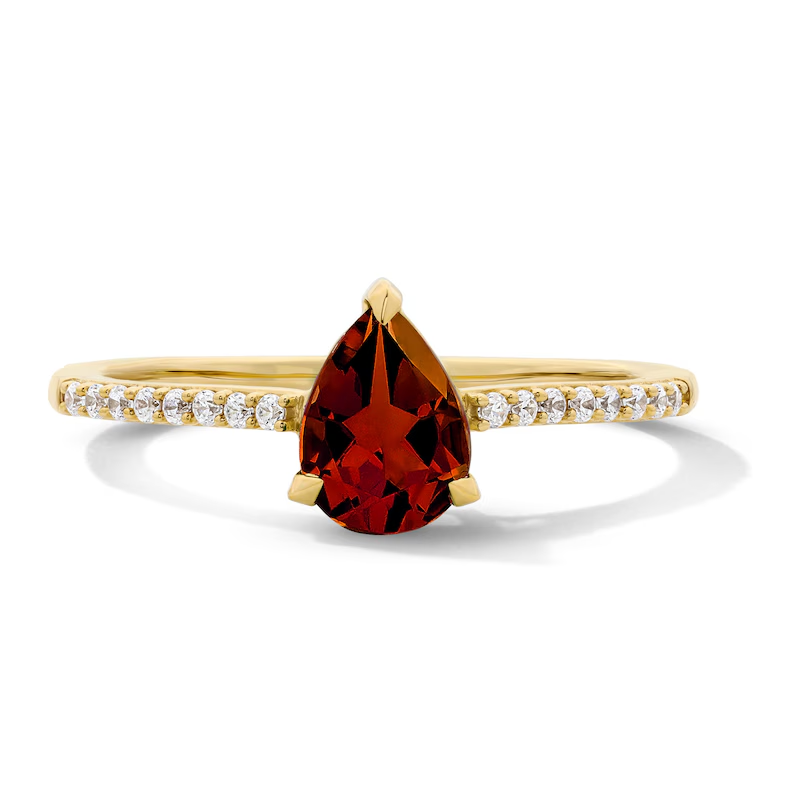 Personalized Birthstone Ring P - Birthstone Ring Set recension och pris