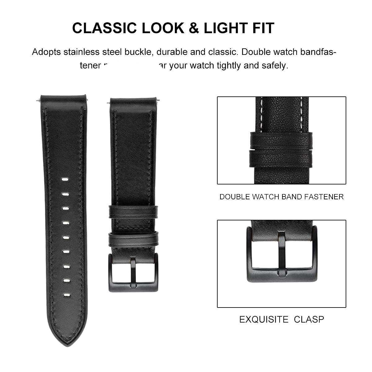 22mm Replacement Watch Strap B - A1 Watches & Jewelry New York Photos recension och pris