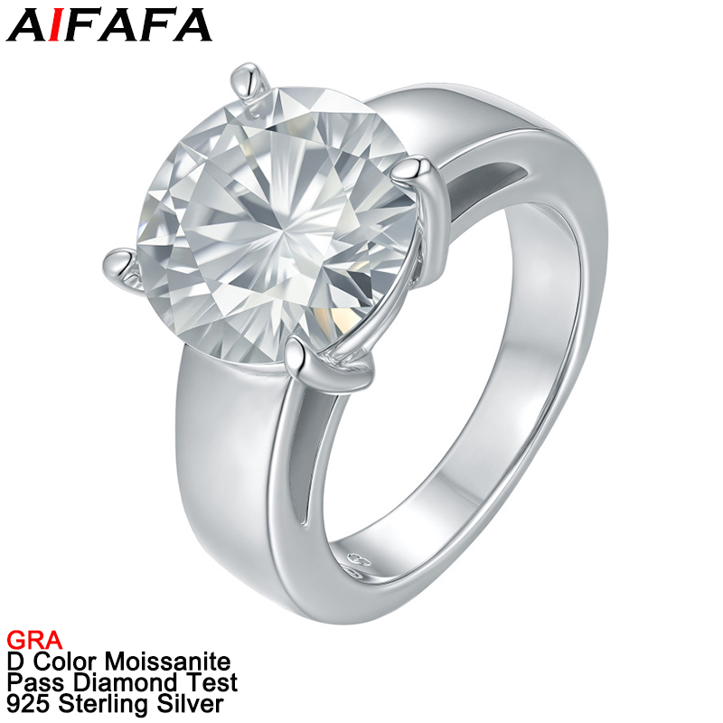 2 Carat D Color Moissanite Dia - Moissanite Ring recension och pris
