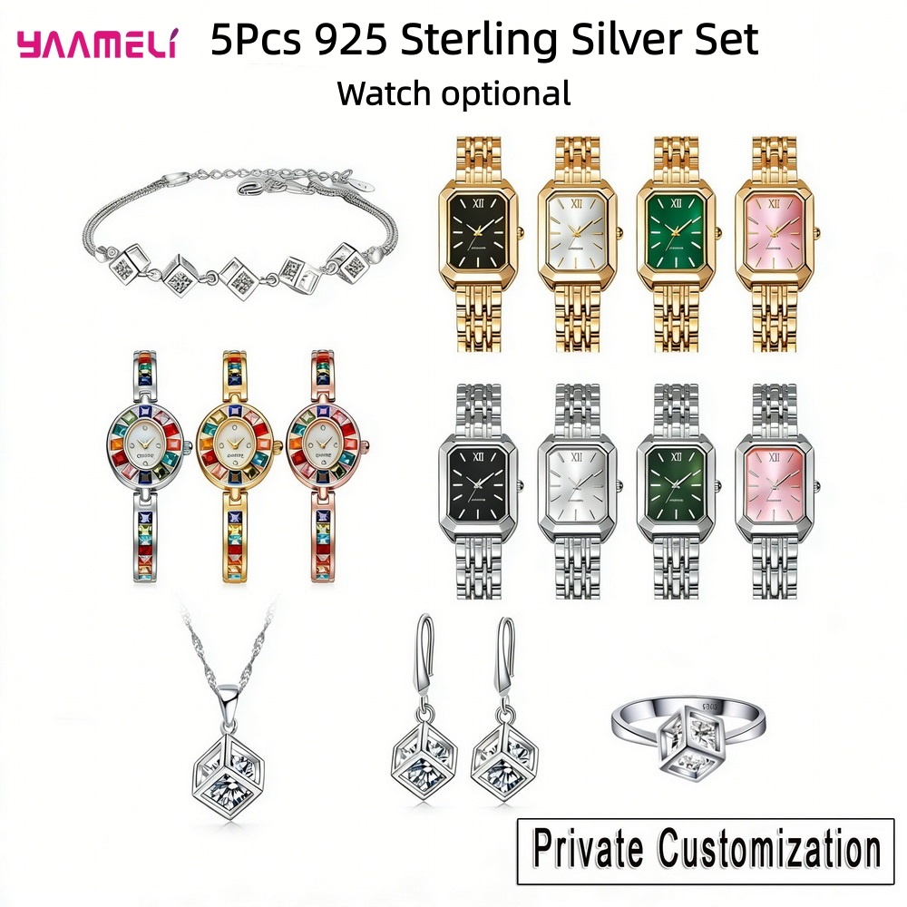 Luxuriou 925 Sterling Silver G - Best Jewelry Watches For Women recension och pris