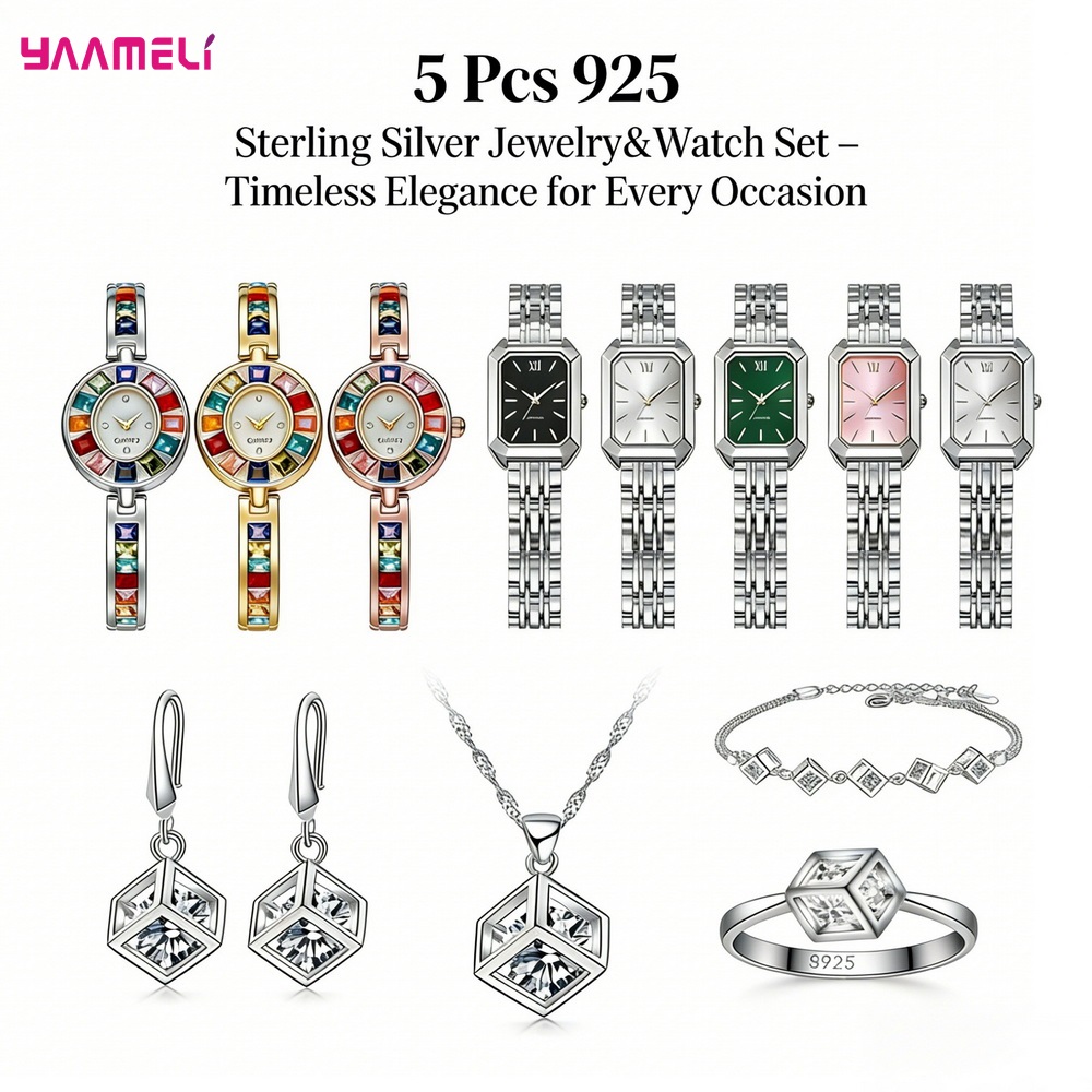 Luxuriou 925 Sterling Silver G - Best Jewelry Watches For Women recension och pris