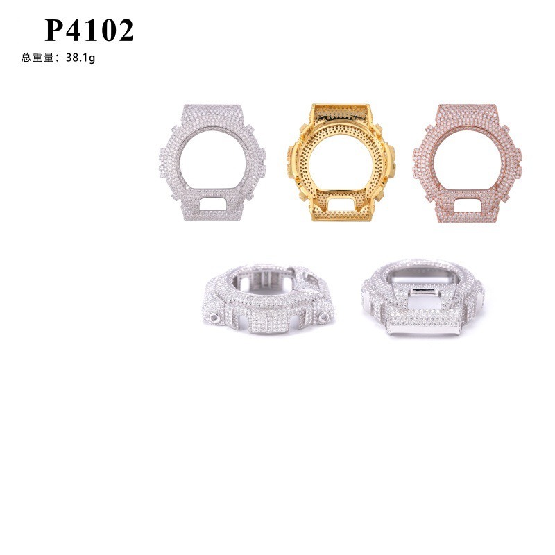 Bling Hip Hop Watch Case: Iced - Jewelry Watches Gold recension och pris