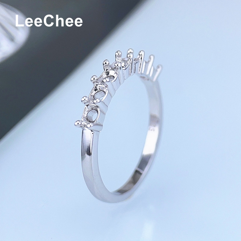 Fixed Band Ring Settings for M - Moissanite Ring recension och pris
