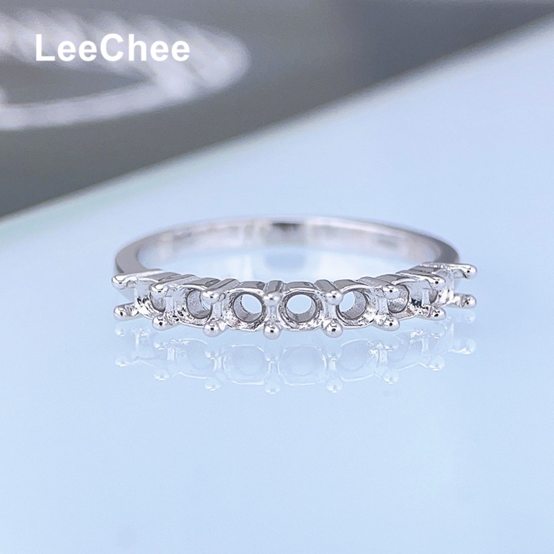 Fixed Band Ring Settings for M - Moissanite Ring recension och pris