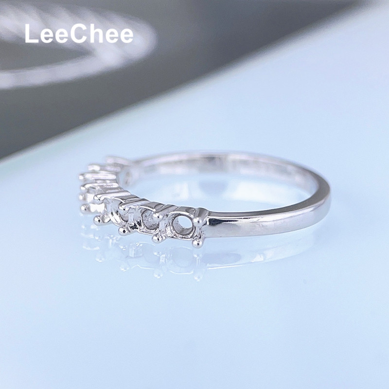 Fixed Band Ring Settings for M - Moissanite Ring recension och pris