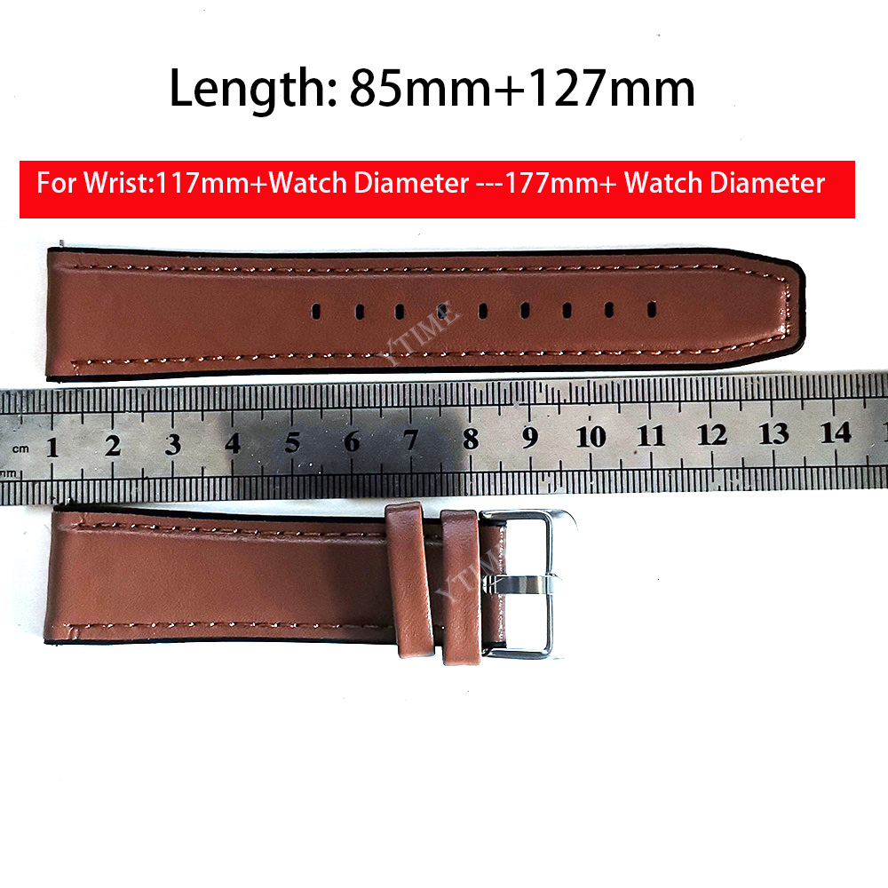 Leather Watchband 22mm For Xia - A1 Watches & Jewelry New York Photos recension och pris