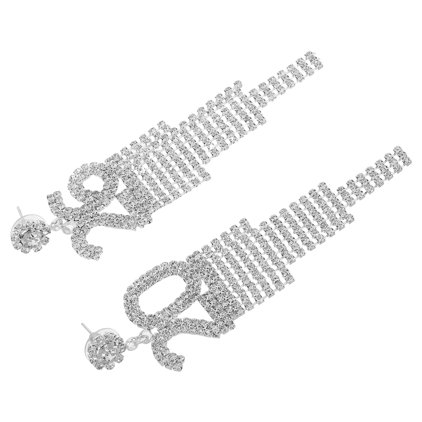 1Pair Rhinestone Tassel Chain  - Eve Jewelry & Watches Distribuidor Oficial Rolex recension och pris
