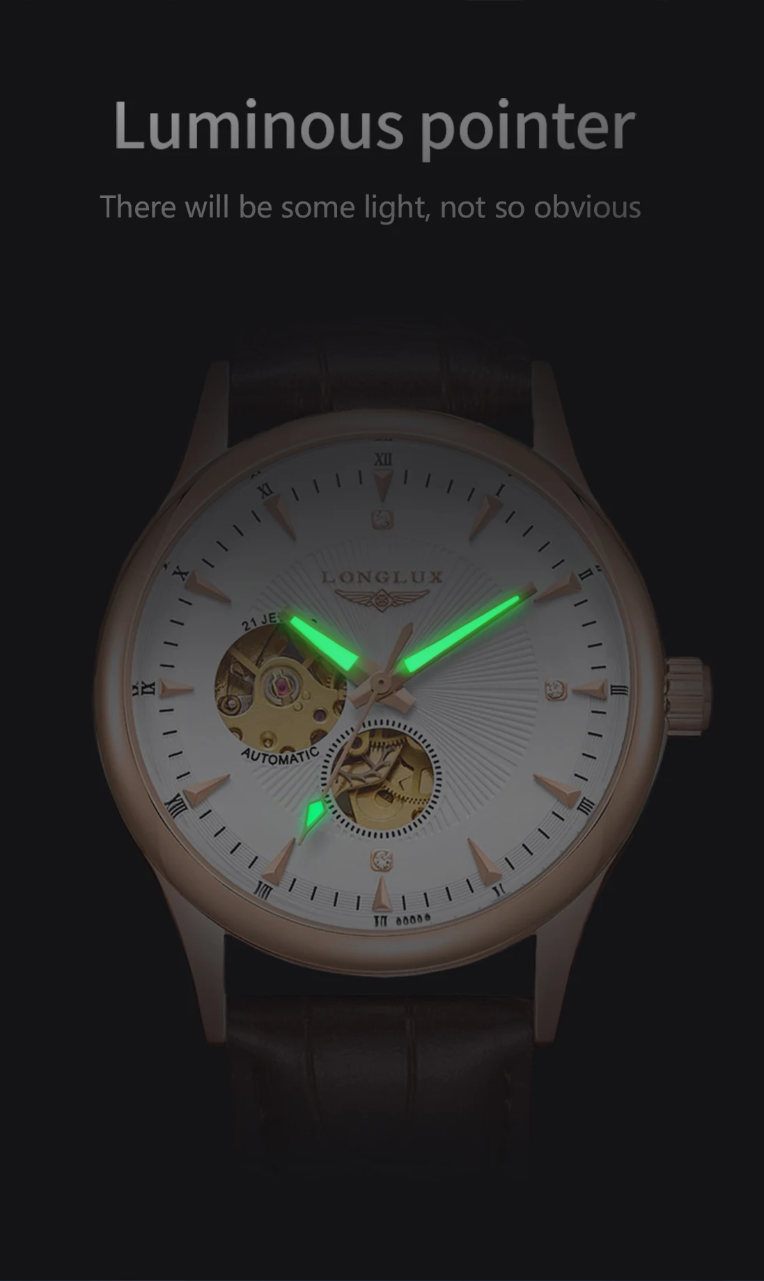 LONGLUX Automatic Watch Elegan - Seiko Watch 5 Sports recension och pris